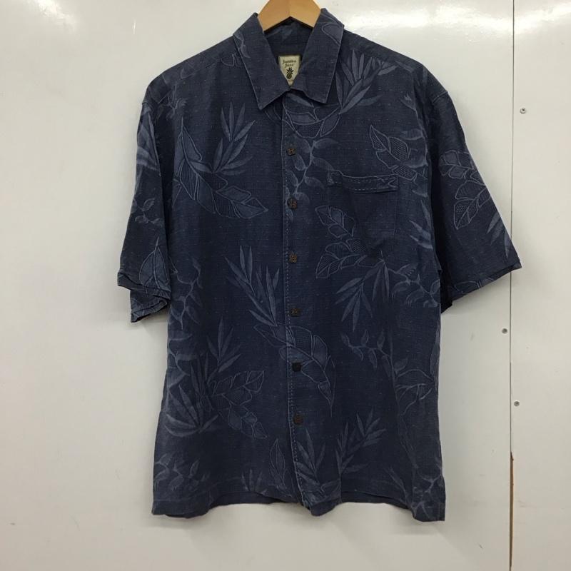 古着 USED シャツ、ブラウス 半袖 半袖シャツ プリントシャツ カラーシャツ M 総柄 インディゴ / インディゴ / Indigo メンズ USED 古着 中古 10158455