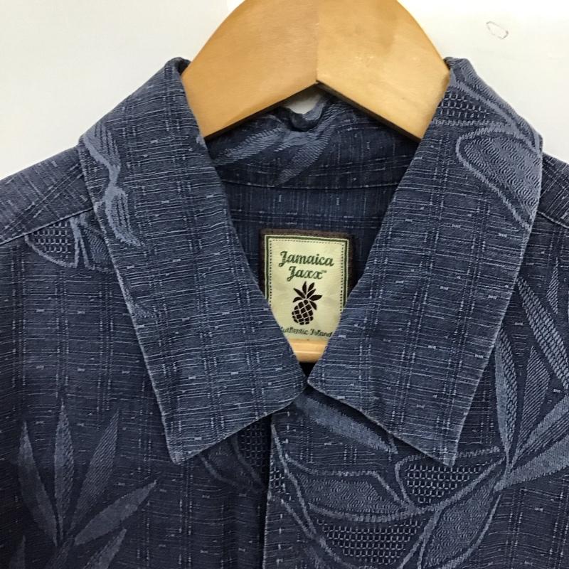 古着 USED シャツ、ブラウス 半袖 半袖シャツ プリントシャツ カラーシャツ M 総柄 インディゴ / インディゴ / Indigo メンズ USED 古着 中古 10158455