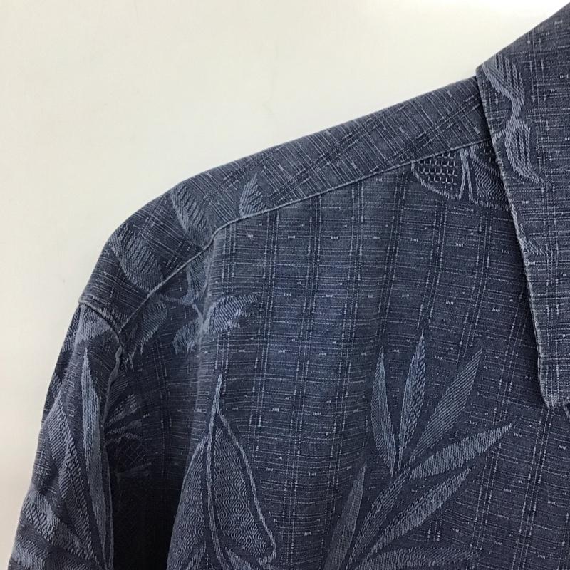 古着 USED シャツ、ブラウス 半袖 半袖シャツ プリントシャツ カラーシャツ M 総柄 インディゴ / インディゴ / Indigo メンズ USED 古着 中古 10158455