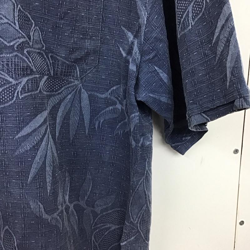 古着 USED シャツ、ブラウス 半袖 半袖シャツ プリントシャツ カラーシャツ M 総柄 インディゴ / インディゴ / Indigo メンズ USED 古着 中古 10158455