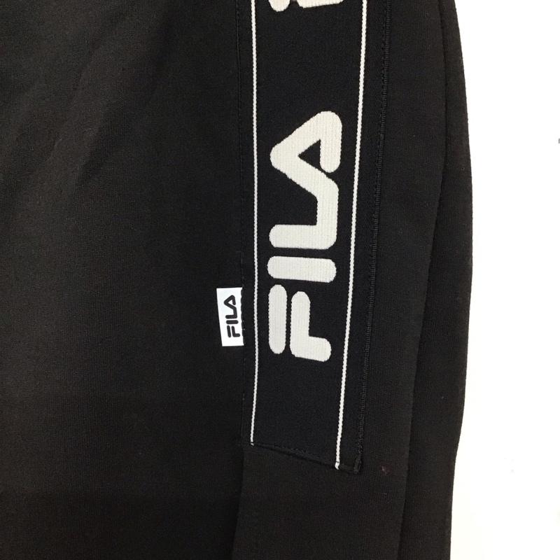 ジェイダ GYDA スカート ロングスカート 072320809201 GYDA×FILA DEEPスリットスカートライクショート FREE ロゴ、文字 黒 / ブラック / black レディース USED 古着 中古 10158456