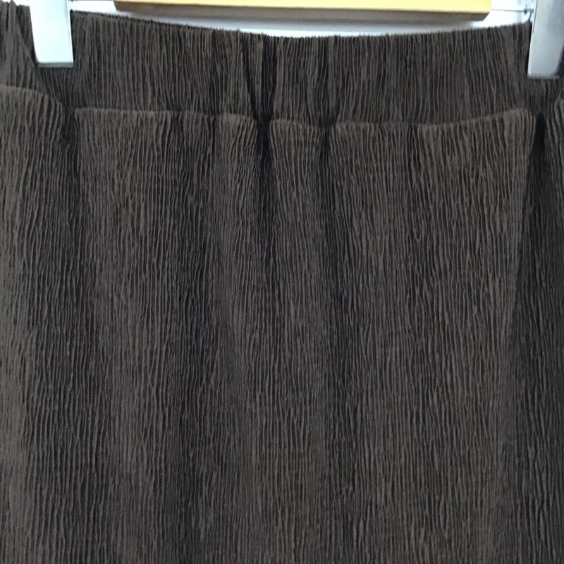 ローリーズファーム LOWRYS FARM スカート ロングスカート FREE 無地 茶 / ブラウン / brown レディース USED 古着 中古 10158457
