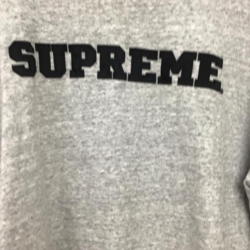 シュプリーム Supreme Tシャツ 半袖 半袖カットソー プリントTシャツ クルーネックカットソー XXL ロゴ、文字 灰 / グレー / gray メンズ USED 古着 中古 10158459