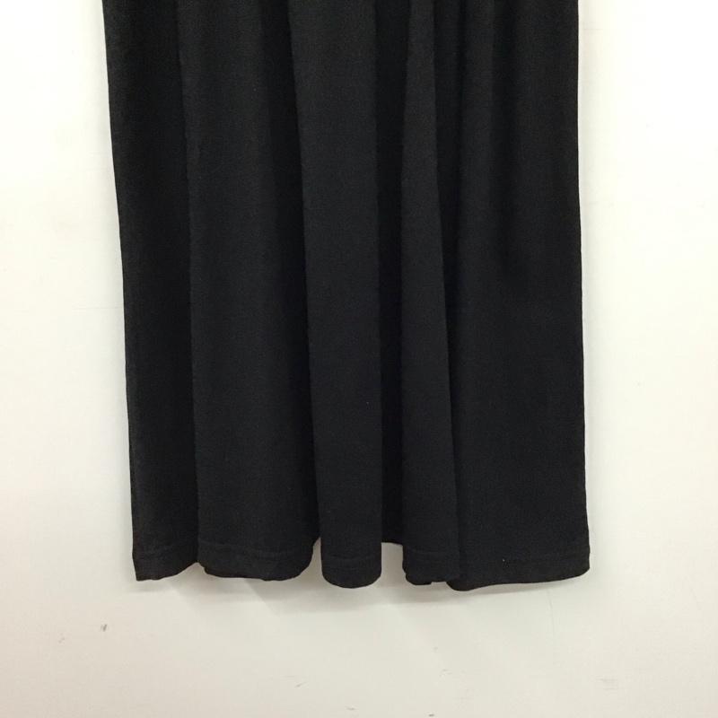 ロペピクニック ROPE  PICNIC ワンピース ひざ丈スカート 38 無地 黒 / ブラック / black レディース USED 古着 中古 10158460