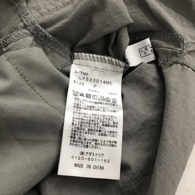ローリーズファーム LOWRYS FARM スカート ロングスカート FREE 無地 灰 / グレー / gray レディース USED 古着 中古 10158464