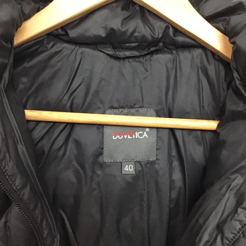 デュベティカ DUVETICA コート コート一般 40 無地 黒 / ブラック / black レディース USED 古着 中古 10158469