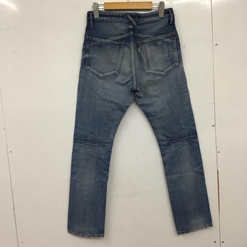 ノンネイティブ nonnative パンツ デニム、ジーンズ デニムパンツ スリムパンツ カジュアルパンツ 0 ダメージ加工 インディゴ / インディゴ / Indigo メンズ USED 古着 中古 10158470