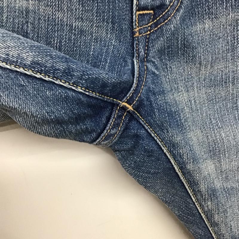 ノンネイティブ nonnative パンツ デニム、ジーンズ デニムパンツ スリムパンツ カジュアルパンツ 0 ダメージ加工 インディゴ / インディゴ / Indigo メンズ USED 古着 中古 10158470