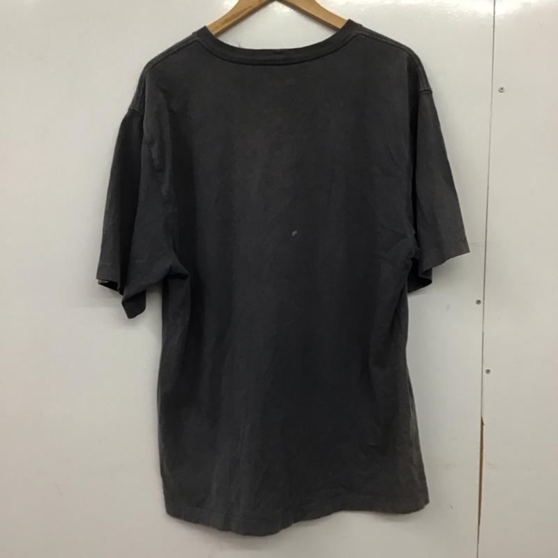 カーハート Carhartt Tシャツ 半袖 半袖カットソー プリントTシャツ クルーネックカットソー L ロゴ、文字 灰 / グレー / gray メンズ USED 古着 中古 10158471