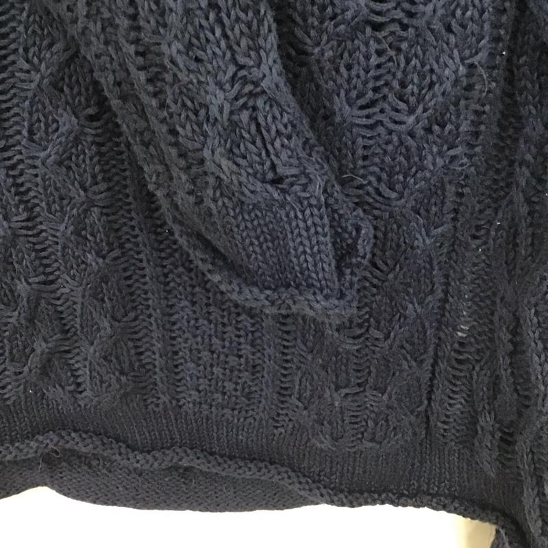 ノンネイティブ nonnative ニット、セーター 長袖 長袖ニット プルオーバーニット 1  紺 / ネイビー / navy メンズ USED 古着 中古 10158473