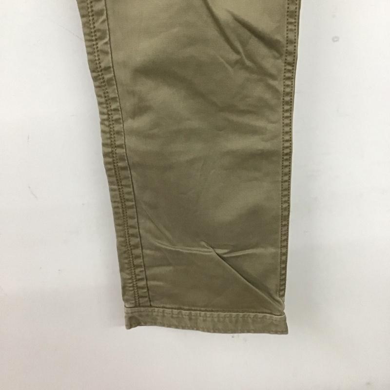 ノンネイティブ nonnative パンツ チノパン カジュアルパンツ スリムパンツ ストレッチパンツ 0 無地 ベージュ / ベージュ / beige メンズ USED 古着 中古 10158479