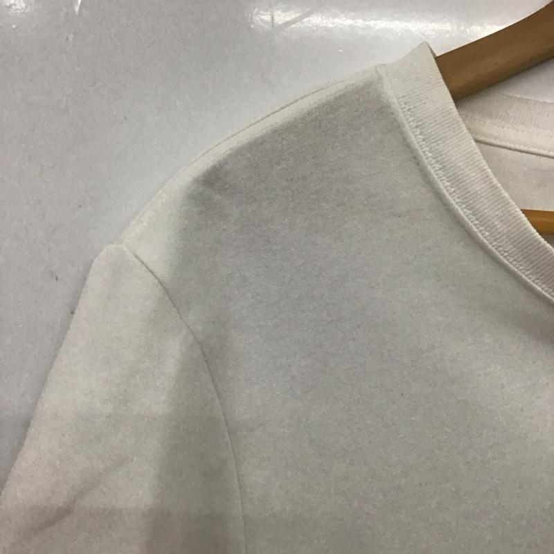 チャムス CHUMS Tシャツ 半袖 半袖カットソー プリントTシャツ クルーネックカットソー S プリント 白 / ホワイト / white メンズ USED 古着 中古 10158482
