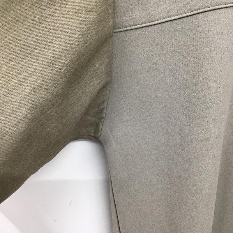 ニコアンド niko and... Tシャツ 半袖 半袖カットソー プリントTシャツ クルーネックカットソー L 無地 灰 / グレー / gray メンズ USED 古着 中古 10158483