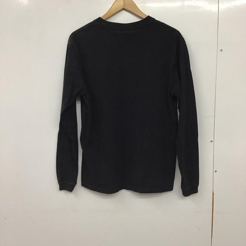 チャムス CHUMS カットソー 長袖 長袖カットソー プリントTシャツ クルーネック S プリント ダークグレー / ダークグレー / メンズ USED 古着 中古 10158486