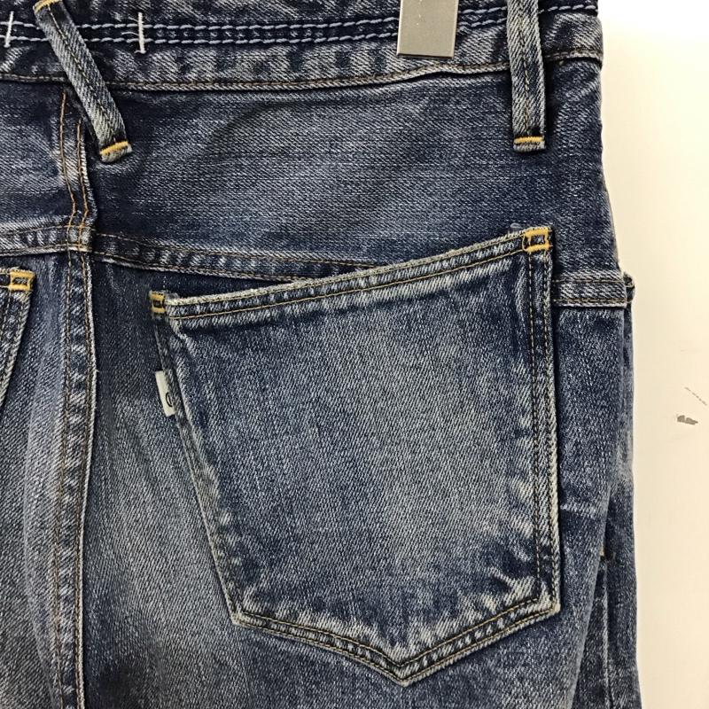 ノンネイティブ nonnative パンツ デニム、ジーンズ デニムパンツ スリムパンツ カジュアルパンツ 0 無地 インディゴ / インディゴ / Indigo メンズ USED 古着 中古 10158488