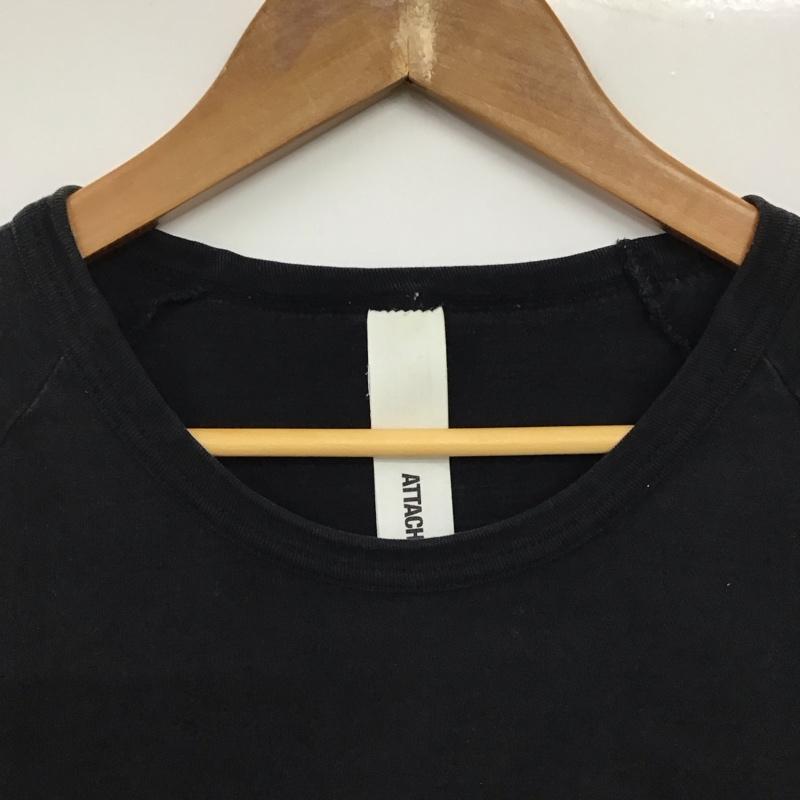 アタッチメント ATTACHMENT Tシャツ 七分袖 長袖カットソー 七分丈カットソー 2 無地 ダークグレー / ダークグレー / メンズ USED 古着 中古 10158489