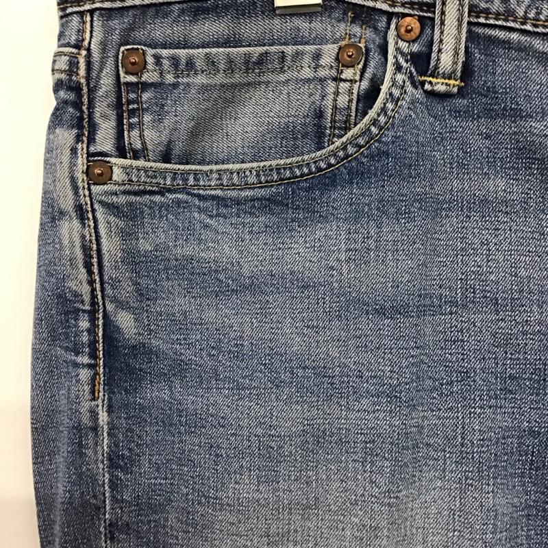リーバイストラウスアンドコー Levi Strauss & co. パンツ デニム、ジーンズ デニムパンツ スリムパンツ カジュアルパンツ ストレッチパンツ 36インチ 無地 インディゴ / インディゴ / Indigo メンズ USED 古着 中古 10158494
