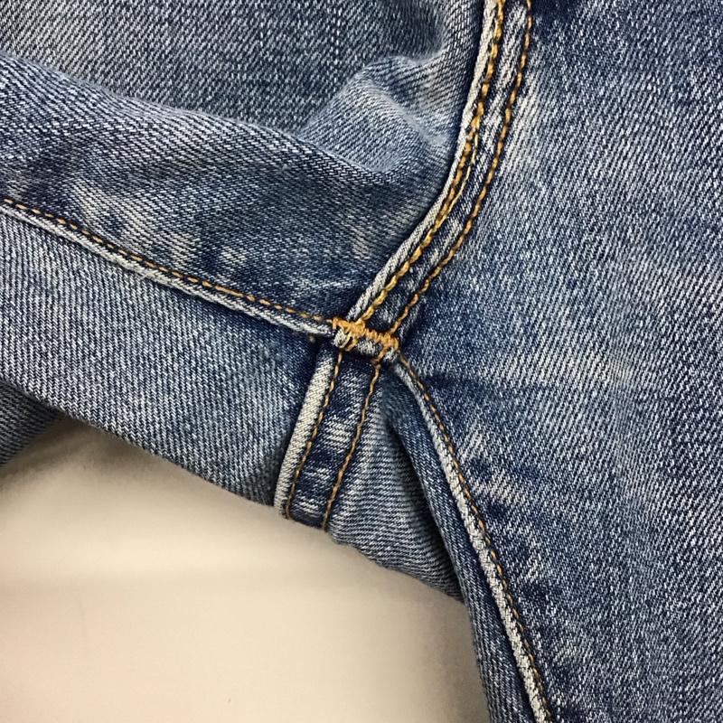 リーバイストラウスアンドコー Levi Strauss & co. パンツ デニム、ジーンズ デニムパンツ スリムパンツ カジュアルパンツ ストレッチパンツ 36インチ 無地 インディゴ / インディゴ / Indigo メンズ USED 古着 中古 10158494