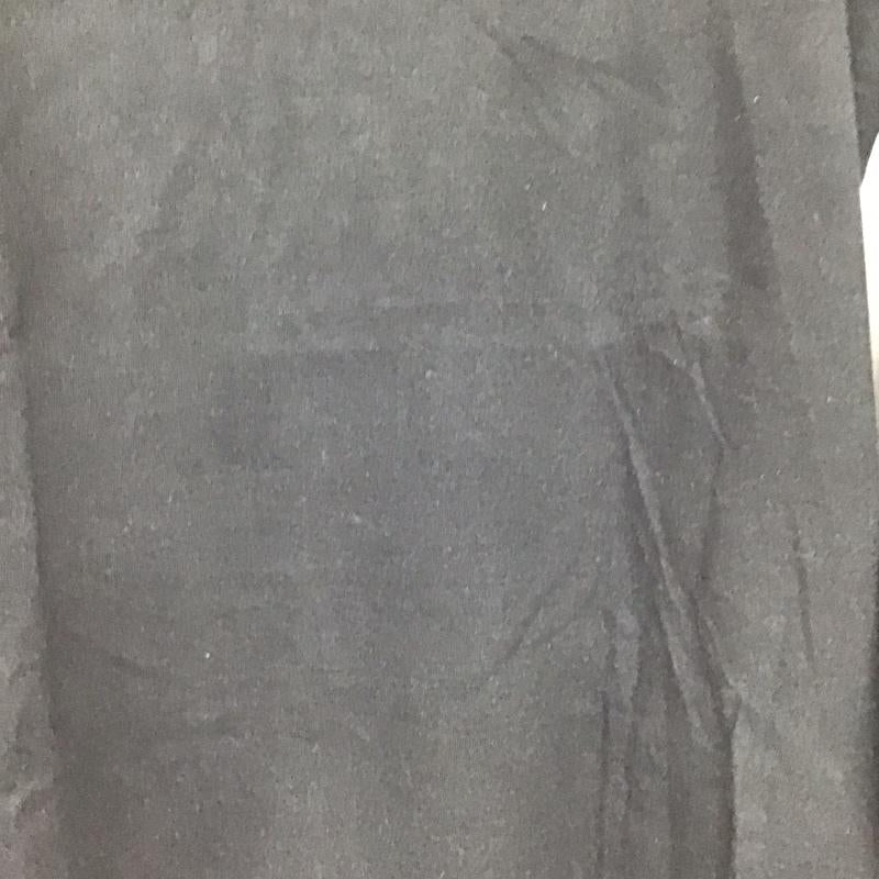 アタッチメント ATTACHMENT Tシャツ 長袖 長袖カットソー プリントカットソー クルーネック 1 無地 黒 / ブラック / black メンズ USED 古着 中古 10158495