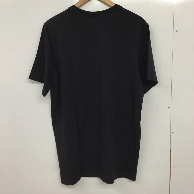 エアジョーダン AIR JORDAN Tシャツ 半袖 半袖カットソー プリントTシャツ クルーネックカットソー LL プリント 黒 / ブラック / black メンズ USED 古着 中古 10158497