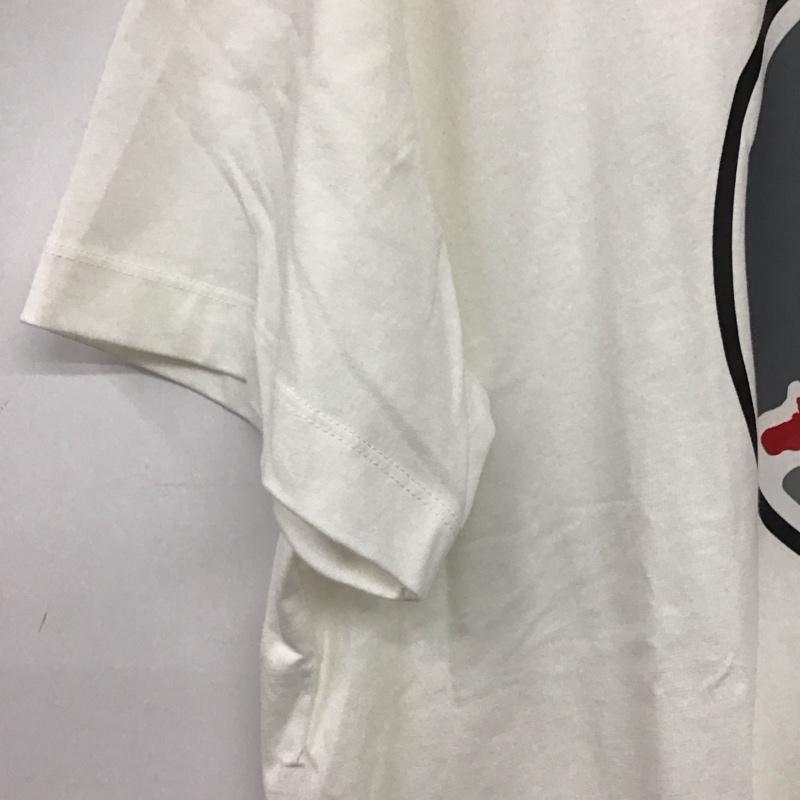 エアジョーダン AIR JORDAN Tシャツ 半袖 半袖カットソー プリントTシャツ クルーネックカットソー XL ロゴ、文字 白 / ホワイト / white メンズ USED 古着 中古 10158500