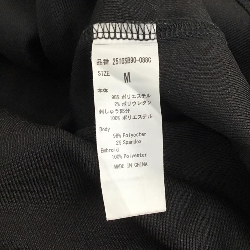 アズールバイマウジー AZUL BY MOUSSY カットソー 長袖 長袖カットソー プリントカットソー クルーネック M ロゴ、文字 黒 / ブラック / black メンズ USED 古着 中古 10158501