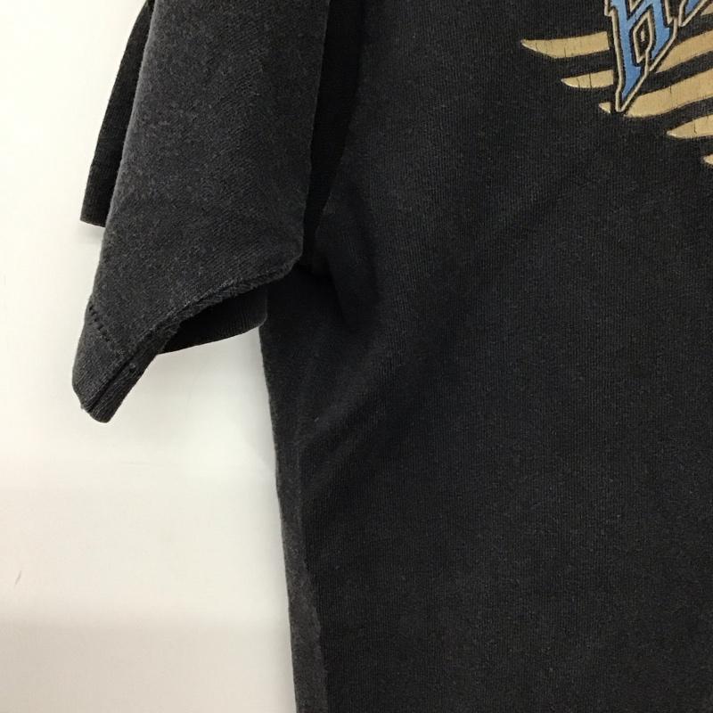 ハーレーダビッドソン Harley-Davidson Tシャツ 半袖 半袖カットソー プリントTシャツ クルーネックカットソー M プリント ダークグレー / ダークグレー / メンズ USED 古着 中古 10158505
