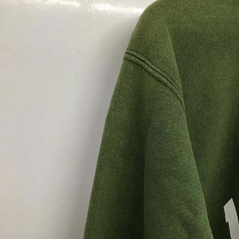 チャンピオン Campion パーカー 長袖 長袖パーカー プルオーバーパーカー スウェット L ロゴ、文字 カーキ / カーキ / khaki メンズ USED 古着 中古 10158506