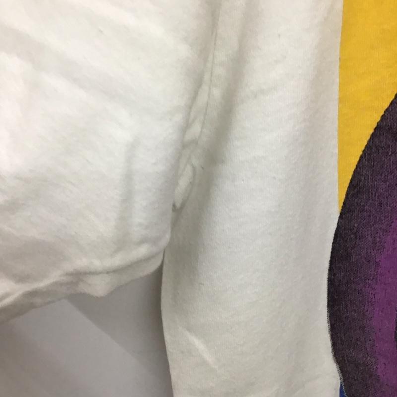 古着 USED Tシャツ 半袖 半袖カットソー プリントTシャツ クルーネックカットソー 古着 L プリント 白 / ホワイト / white メンズ USED 古着 中古 10158510