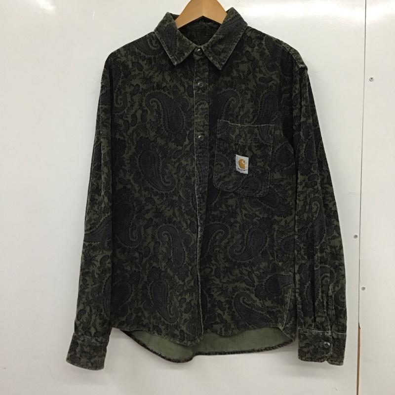 カーハート Carhartt シャツ、ブラウス 長袖 長袖シャツ プリントシャツ カラーシャツ S プリント マルチカラー / マルチカラー / multicolor メンズ USED 古着 中古 10158513