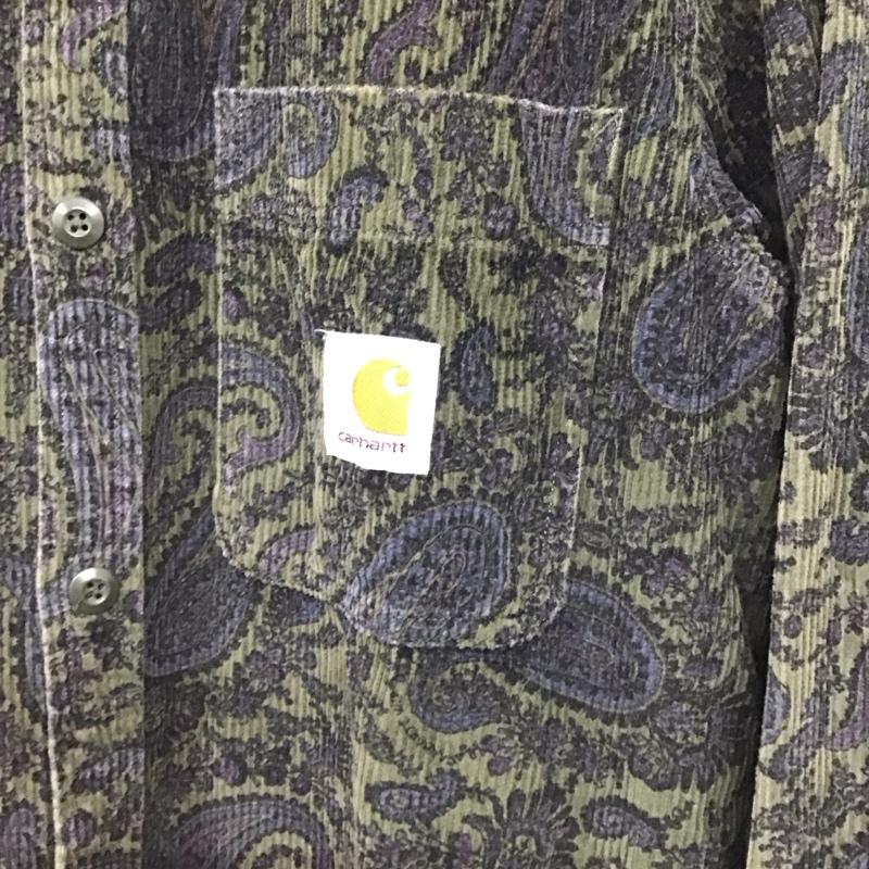 カーハート Carhartt シャツ、ブラウス 長袖 長袖シャツ プリントシャツ カラーシャツ S プリント マルチカラー / マルチカラー / multicolor メンズ USED 古着 中古 10158513