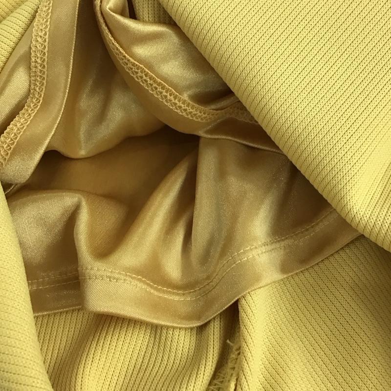ローリーズファーム LOWRYS FARM スカート ロングスカート FREE 無地 黄 / イエロー / yellow レディース USED 古着 中古 10158516
