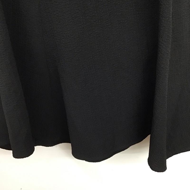 ローリーズファーム LOWRYS FARM スカート ロングスカート L 無地 黒 / ブラック / black レディース USED 古着 中古 10158518