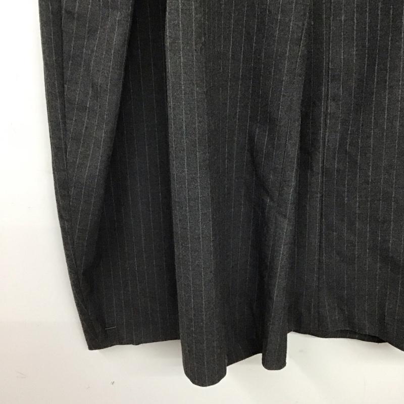 ザラ ZARA パンツ スラックス XS ストライプ チャコールグレー / チャコールグレー / レディース USED 古着 中古 10158523
