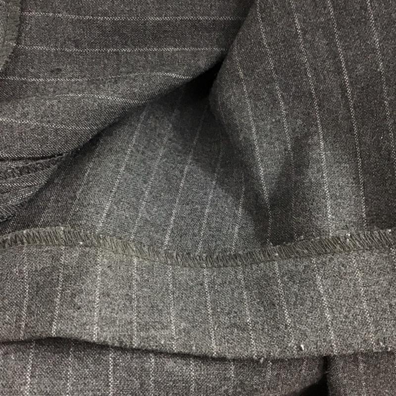 ザラ ZARA パンツ スラックス XS ストライプ チャコールグレー / チャコールグレー / レディース USED 古着 中古 10158523
