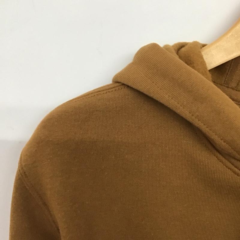 カーハート Carhartt パーカー 長袖 長袖パーカー プルオーバーパーカー スウェット S ロゴ、文字 キャメル / キャメル / メンズ USED 古着 中古 10158524