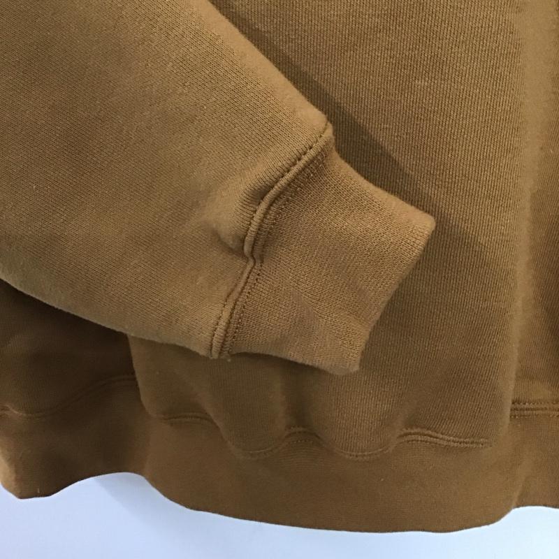 カーハート Carhartt パーカー 長袖 長袖パーカー プルオーバーパーカー スウェット S ロゴ、文字 キャメル / キャメル / メンズ USED 古着 中古 10158524