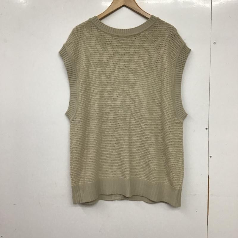 ローリーズファーム LOWRYS FARM ベスト ベスト FREE 無地 ベージュ / ベージュ / beige レディース USED 古着 中古 10158528