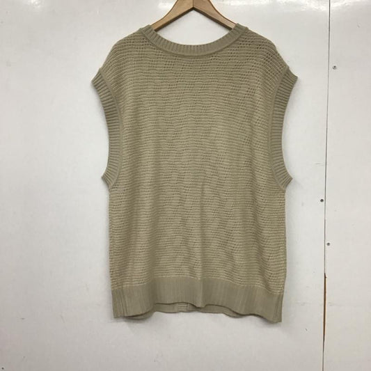 ローリーズファーム LOWRYS FARM ベスト ベスト FREE 無地 ベージュ / ベージュ / beige レディース USED 古着 中古 10158528