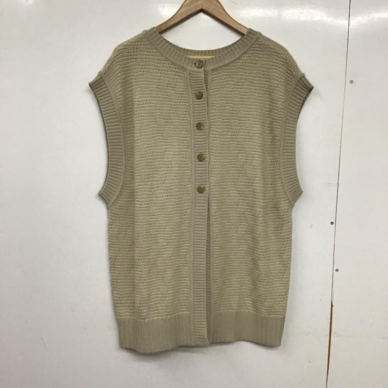 ローリーズファーム LOWRYS FARM ベスト ベスト FREE 無地 ベージュ / ベージュ / beige レディース USED 古着 中古 10158528