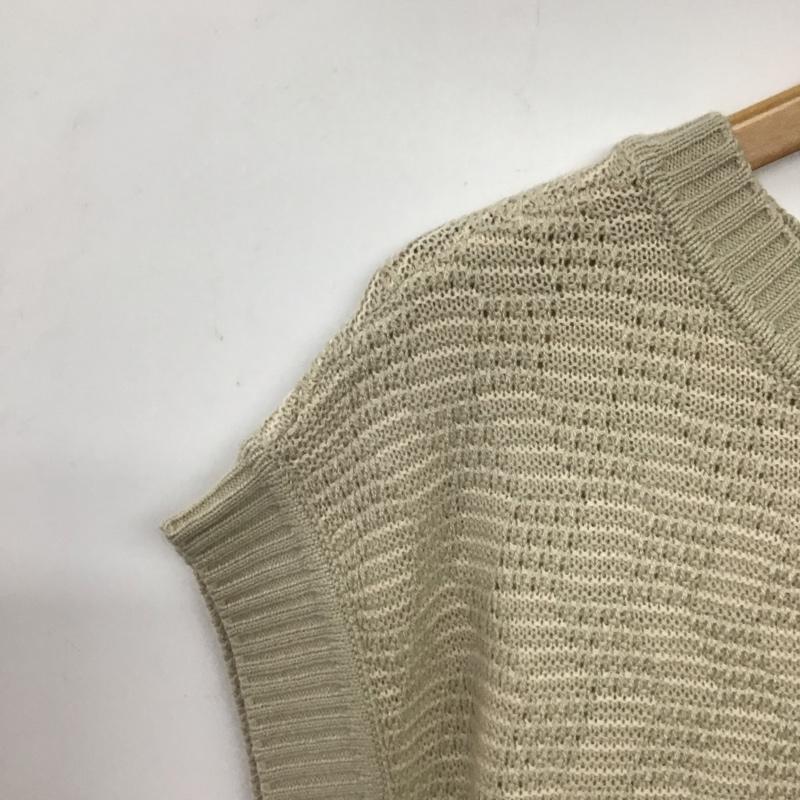 ローリーズファーム LOWRYS FARM ベスト ベスト FREE 無地 ベージュ / ベージュ / beige レディース USED 古着 中古 10158528