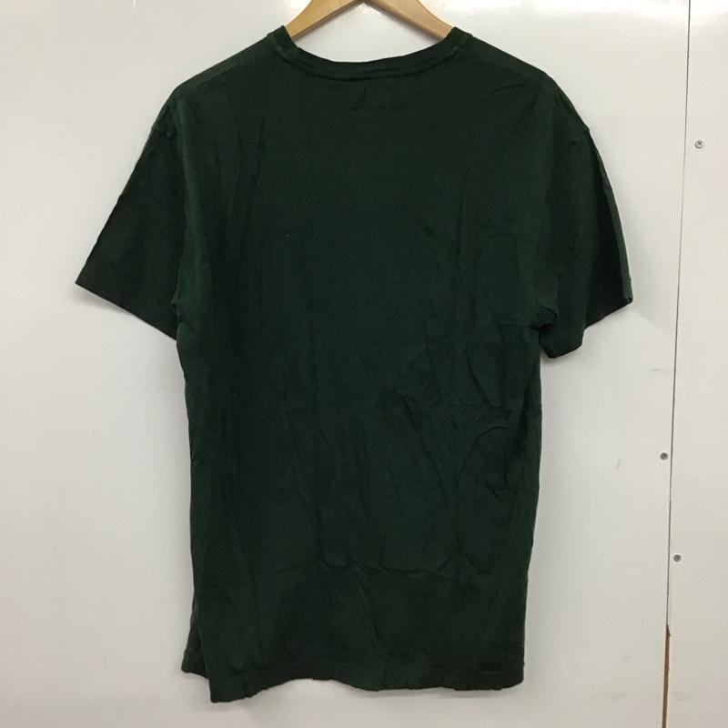 ポロラルフローレン POLO RALPH LAUREN Tシャツ 半袖 半袖カットソー プリントTシャツ クルーネックカットソー S ロゴ、文字 緑 / グリーン / green メンズ USED 古着 中古 10158537