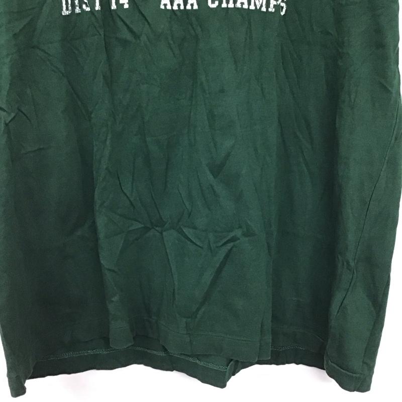 ポロラルフローレン POLO RALPH LAUREN Tシャツ 半袖 半袖カットソー プリントTシャツ クルーネックカットソー S ロゴ、文字 緑 / グリーン / green メンズ USED 古着 中古 10158537