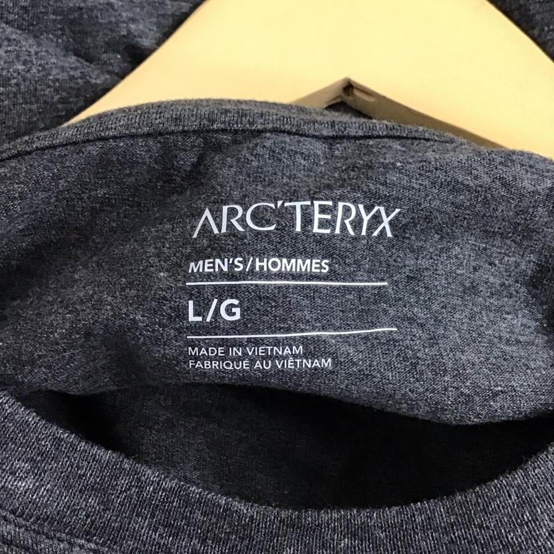 アークテリクス ARC TERYX Tシャツ 半袖 半袖カットソー プリントTシャツ クルーネックカットソー L プリント ダークグレー / ダークグレー / メンズ USED 古着 中古 10158540