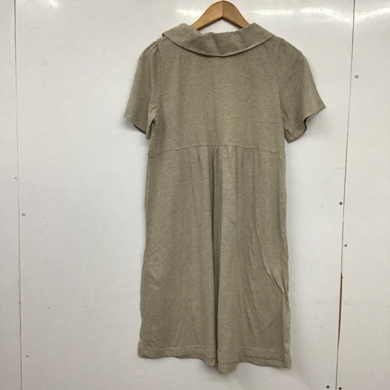 サマンサモスモス SM2 ワンピース ミニスカート M 無地 ベージュ / ベージュ / beige レディース USED 古着 中古 10158541