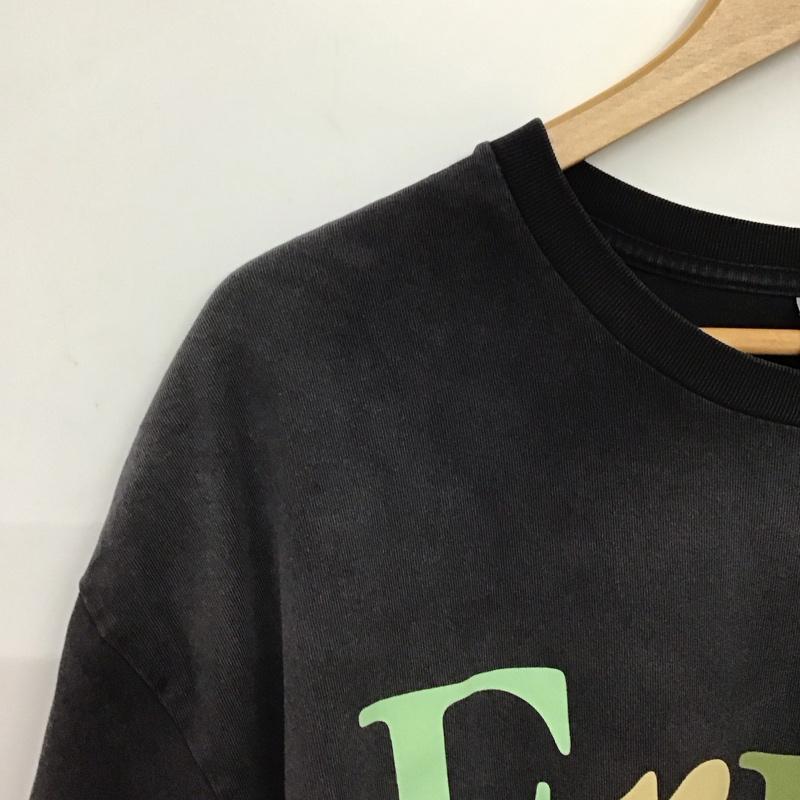 フルーツオブザルーム FRUIT OF THE LOOM Tシャツ 半袖 半袖カットソー プリントTシャツ クルーネックカットソー XL プリント ダークグレー / ダークグレー / メンズ USED 古着 中古 10158543
