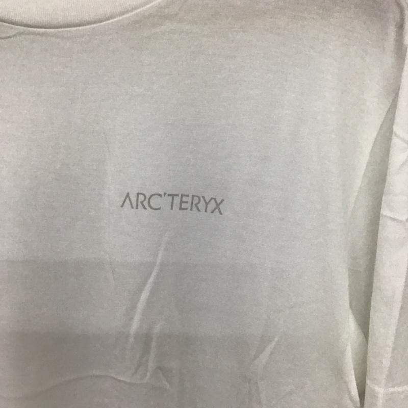 アークテリクス ARC TERYX Tシャツ 半袖 半袖カットソー プリントTシャツ クルーネックカットソー S ロゴ、文字 白 / ホワイト / white メンズ USED 古着 中古 10158544