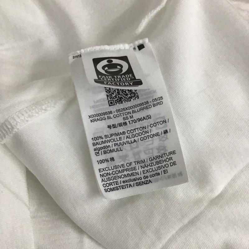 アークテリクス ARC TERYX Tシャツ 半袖 半袖カットソー プリントTシャツ クルーネックカットソー S ロゴ、文字 白 / ホワイト / white メンズ USED 古着 中古 10158544