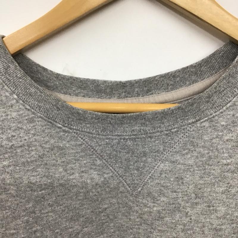 カーハート Carhartt トレーナー 長袖 長袖トレーナー スウェット クルーネック プルオーバー L 無地 灰 / グレー / gray メンズ USED 古着 中古 10158546