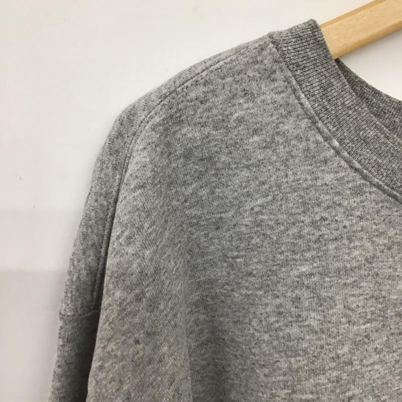 カーハート Carhartt トレーナー 長袖 長袖トレーナー スウェット クルーネック プルオーバー L 無地 灰 / グレー / gray メンズ USED 古着 中古 10158546